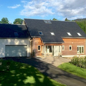 New dwellinghouse within the Perthshire countryside