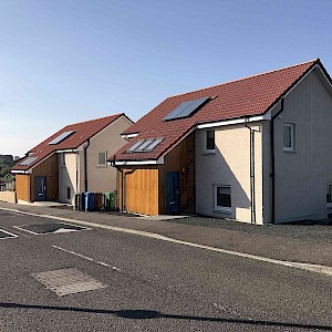Two detached modern dwellinghouses at Chapel Road, Kirkcaldy